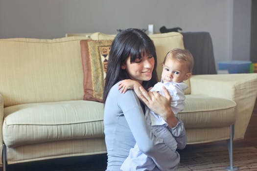 mama z dzieckiem